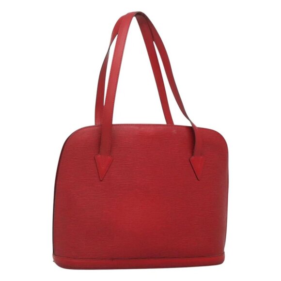LOUIS VUITTON Epi Lussac Shoulder Bag Red M52287 LV Auth - Picture 6 of 16